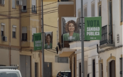 Varapalo de la Junta Electoral al PP al confirmar que la colocación de banderolas del PSOE en Martos es correcta