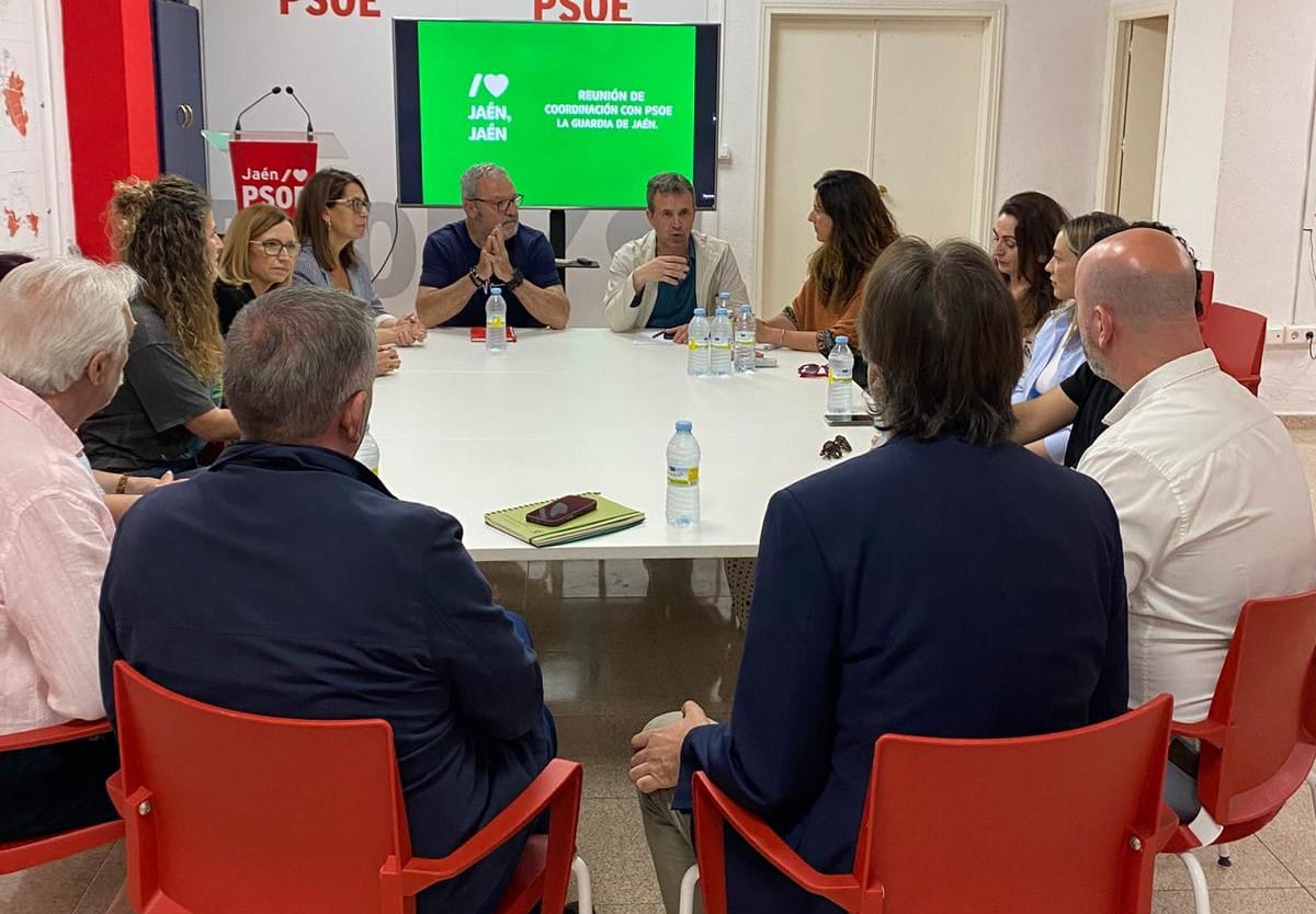 REUNION PSOE LA GUARDIA Y JAÉN